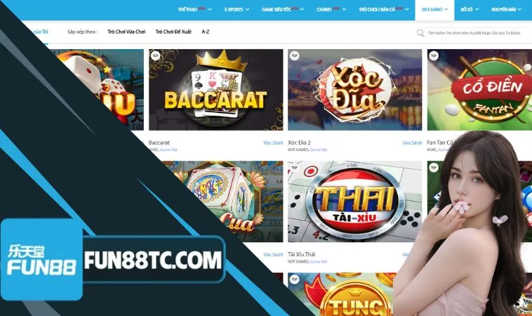 Truy cập ngay vào Fun88 để nhận 100% thưởng đăng ký mọi sảnh Casino